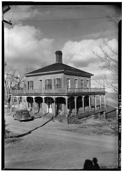 Historic American Buildings Survey, National Park Service, San Francisco May 1940 - Savage Mining Office, Virginia City, Storey County, NV